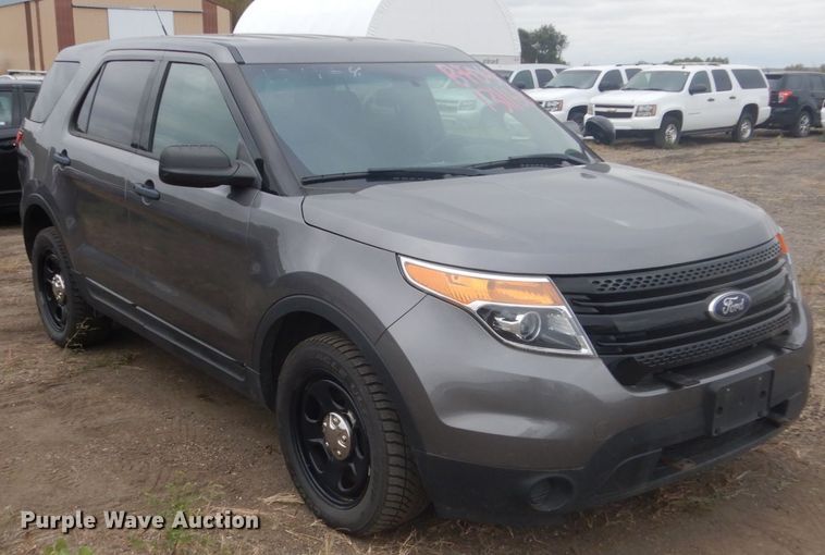 image for item FU9611 2015 Ford Explorer Police Interceptor SUV