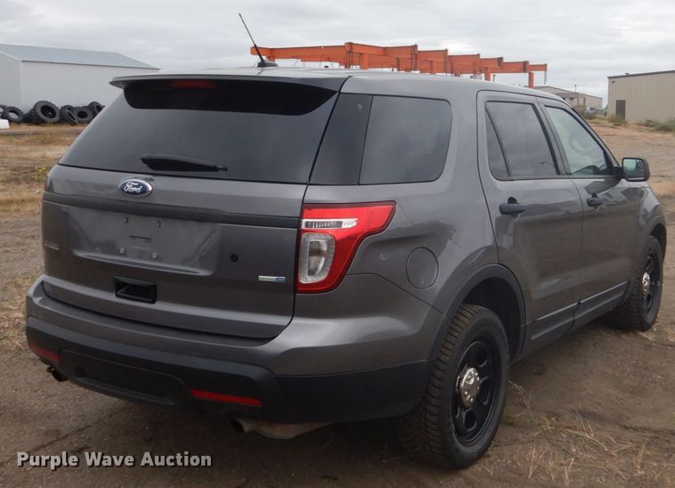 image for item FU9611 2015 Ford Explorer Police Interceptor SUV