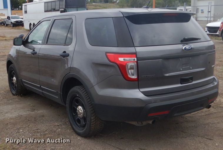 image for item FU9611 2015 Ford Explorer Police Interceptor SUV