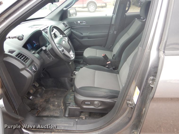 image for item FU9611 2015 Ford Explorer Police Interceptor SUV