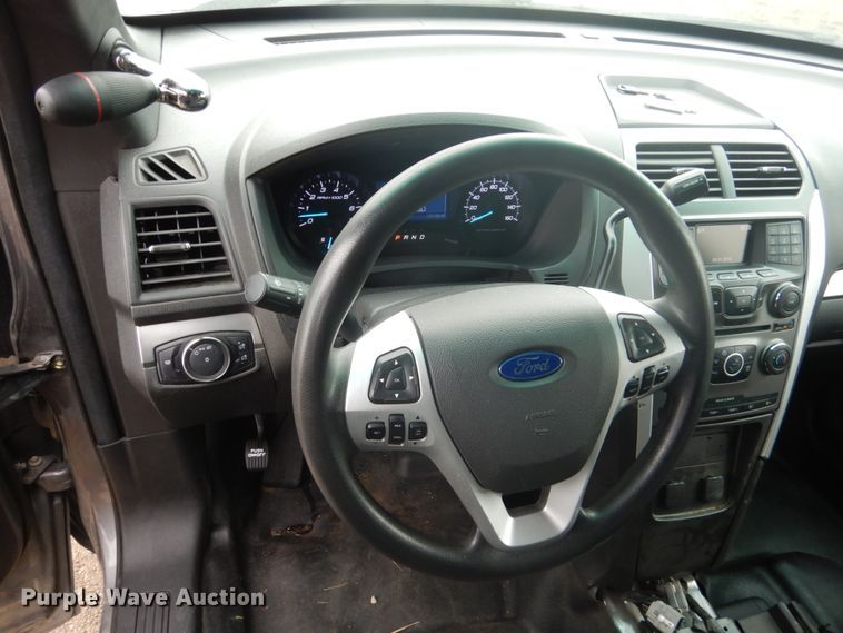 image for item FU9611 2015 Ford Explorer Police Interceptor SUV