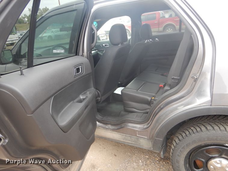 image for item FU9611 2015 Ford Explorer Police Interceptor SUV