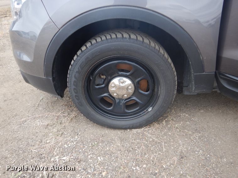 image for item FU9611 2015 Ford Explorer Police Interceptor SUV