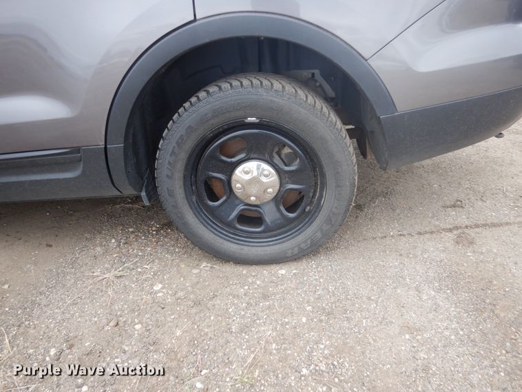 image for item FU9611 2015 Ford Explorer Police Interceptor SUV