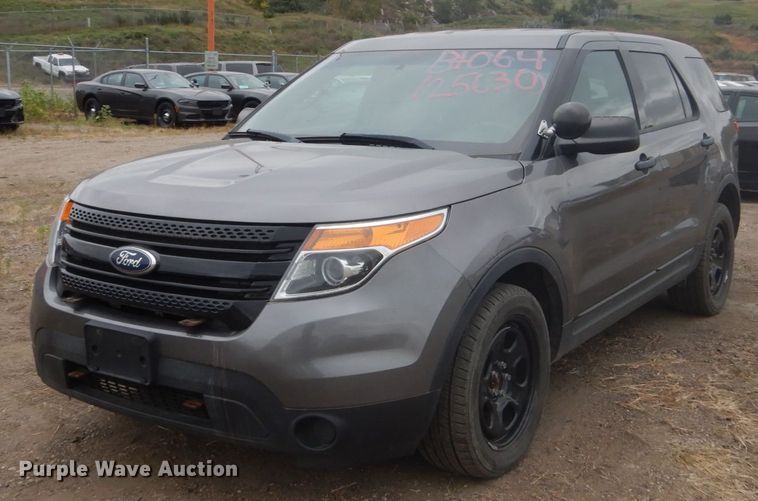 image for item FU9612 2014 Ford Explorer Police Interceptor SUV