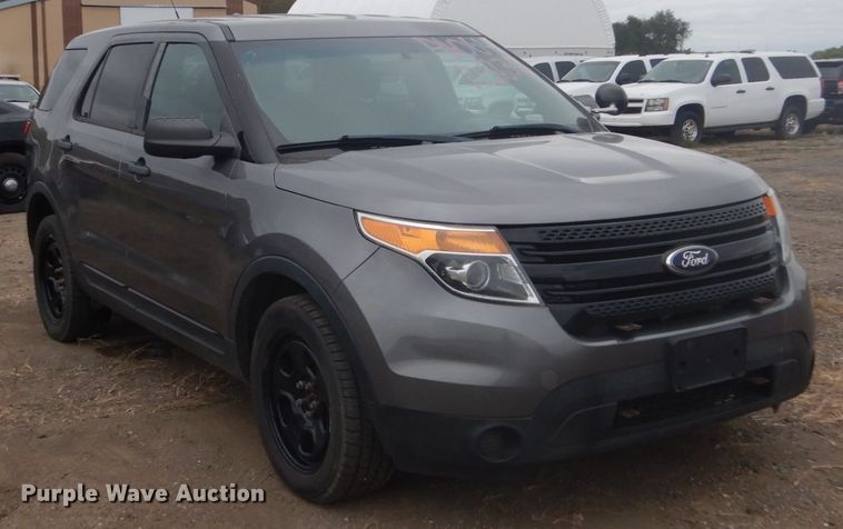 image for item FU9612 2014 Ford Explorer Police Interceptor SUV