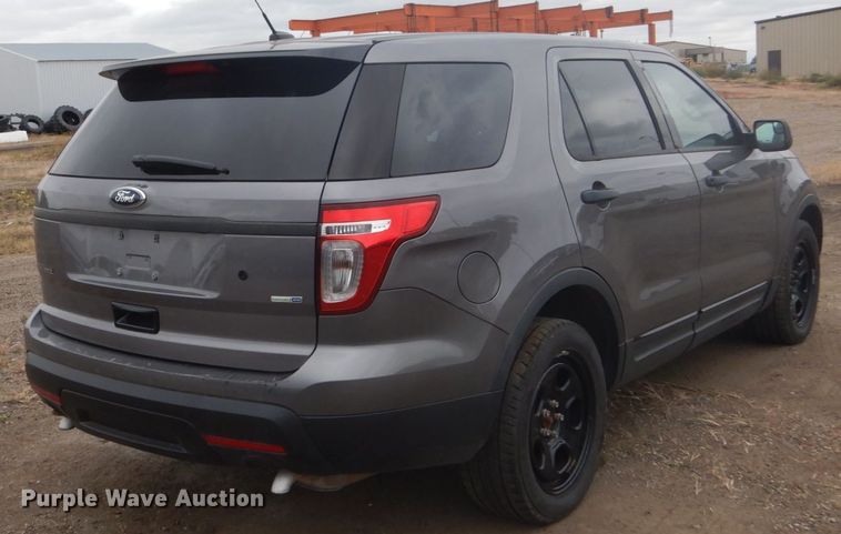 image for item FU9612 2014 Ford Explorer Police Interceptor SUV