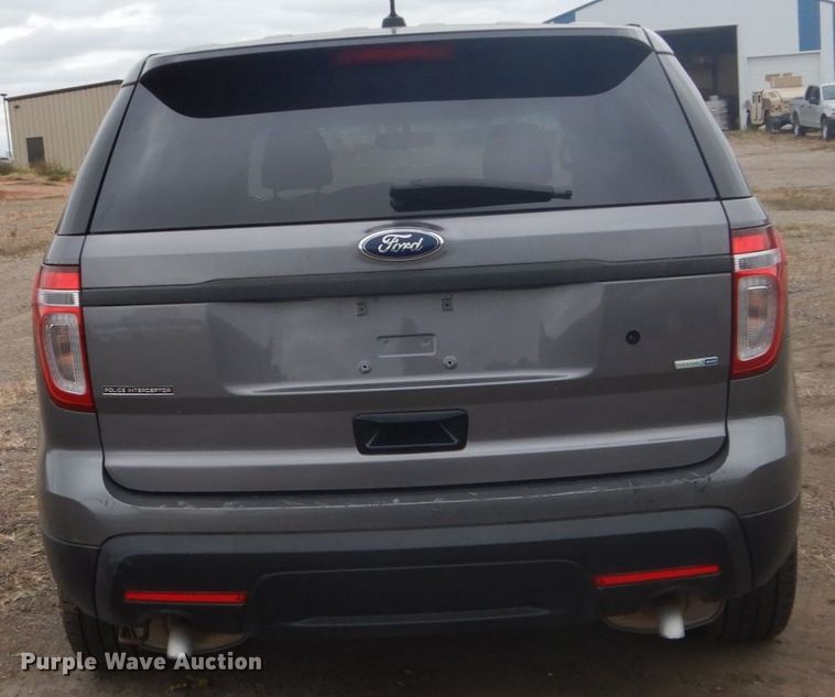 image for item FU9612 2014 Ford Explorer Police Interceptor SUV