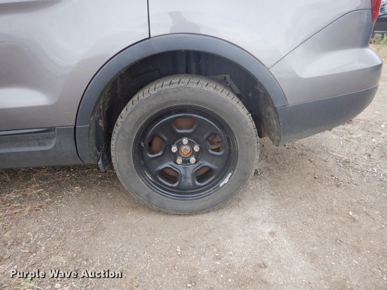 image for item FU9612 2014 Ford Explorer Police Interceptor SUV