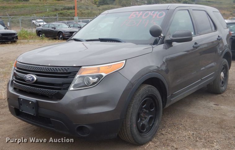 image for item FU9616 2013 Ford Explorer Police Interceptor SUV