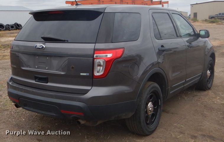 image for item FU9616 2013 Ford Explorer Police Interceptor SUV