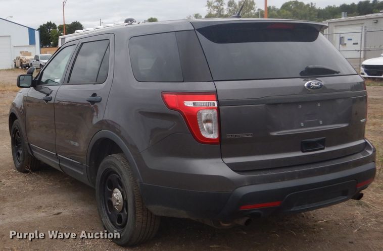 image for item FU9616 2013 Ford Explorer Police Interceptor SUV