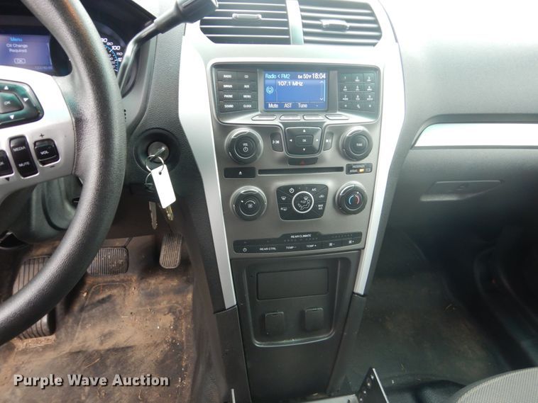 image for item FU9616 2013 Ford Explorer Police Interceptor SUV