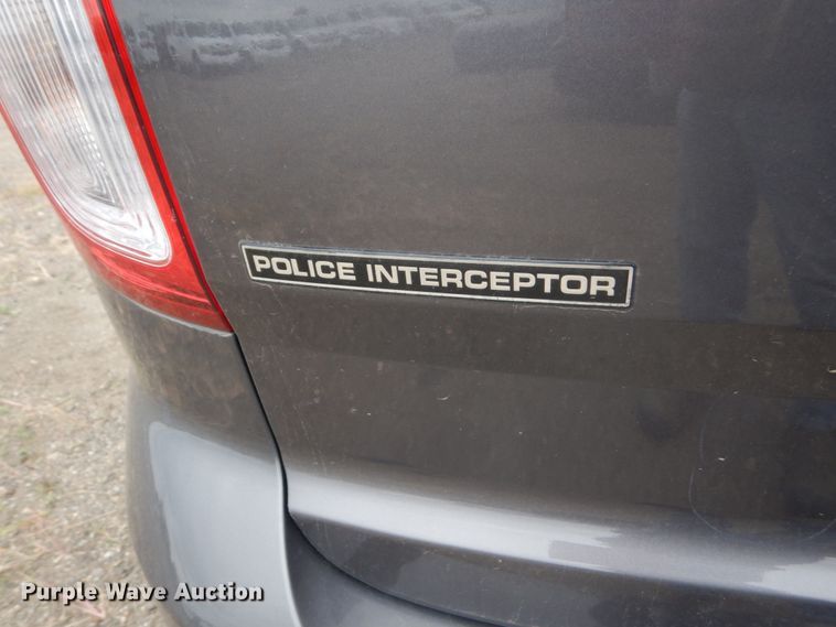 image for item FU9616 2013 Ford Explorer Police Interceptor SUV