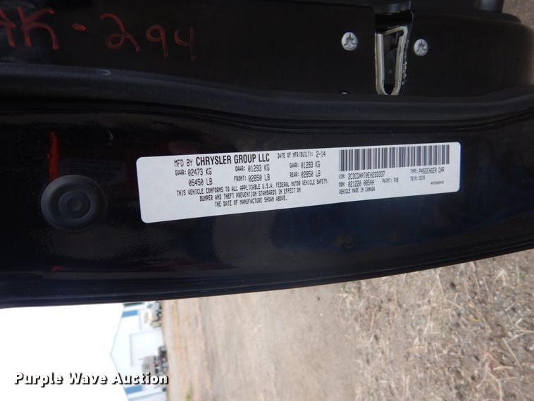 image for item FU9617 2014 Dodge Charger Police