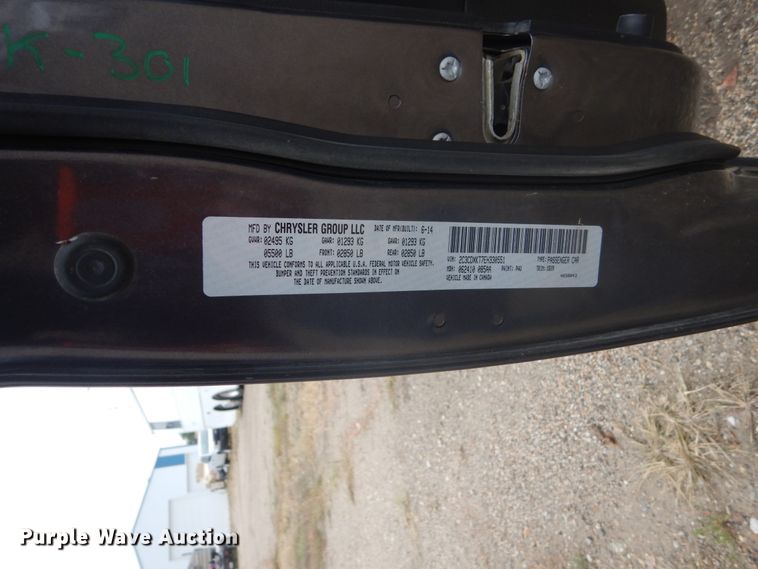 image for item FU9618 2014 Dodge Charger Police