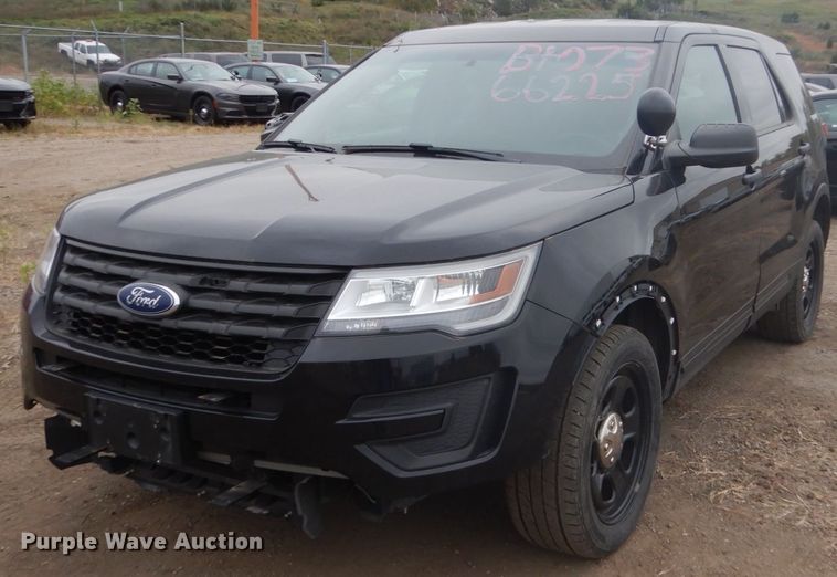 image for item FU9620 2016 Ford Explorer Police Interceptor SUV