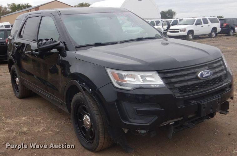 image for item FU9620 2016 Ford Explorer Police Interceptor SUV