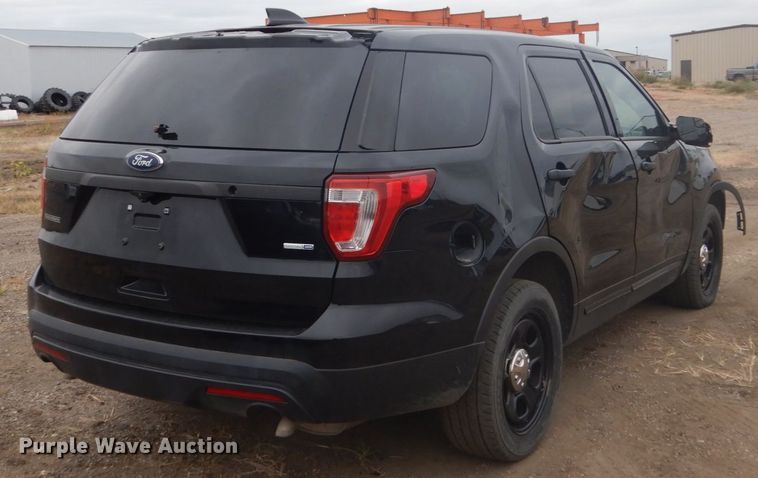 image for item FU9620 2016 Ford Explorer Police Interceptor SUV