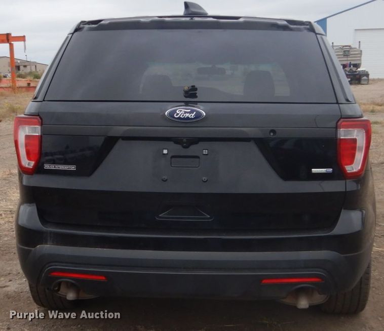 image for item FU9620 2016 Ford Explorer Police Interceptor SUV