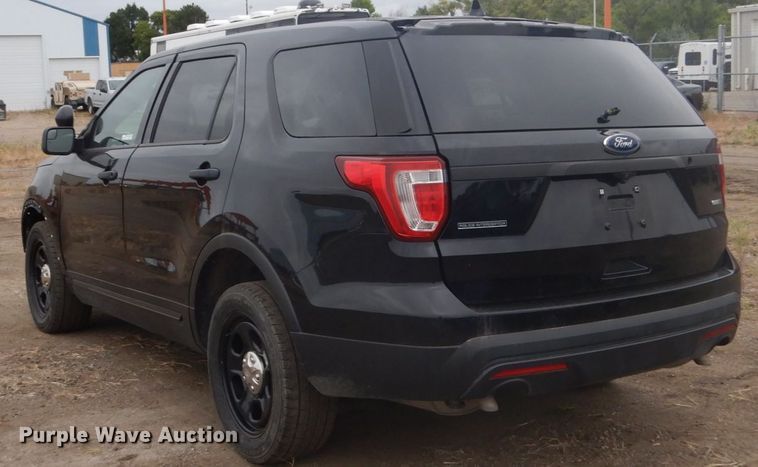 image for item FU9620 2016 Ford Explorer Police Interceptor SUV