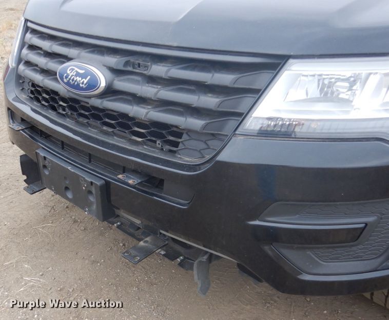 image for item FU9620 2016 Ford Explorer Police Interceptor SUV