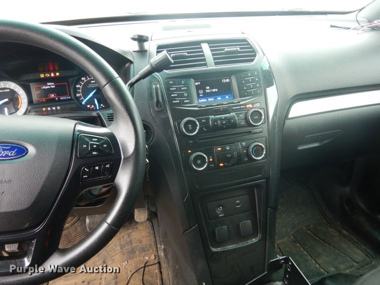 image for item FU9620 2016 Ford Explorer Police Interceptor SUV