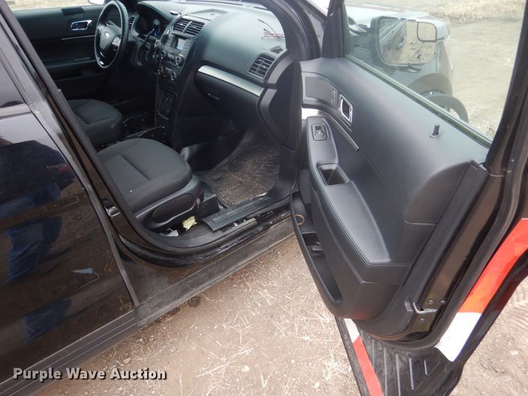 image for item FU9620 2016 Ford Explorer Police Interceptor SUV