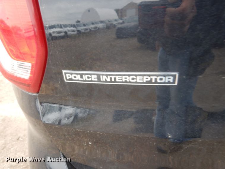 image for item FU9620 2016 Ford Explorer Police Interceptor SUV
