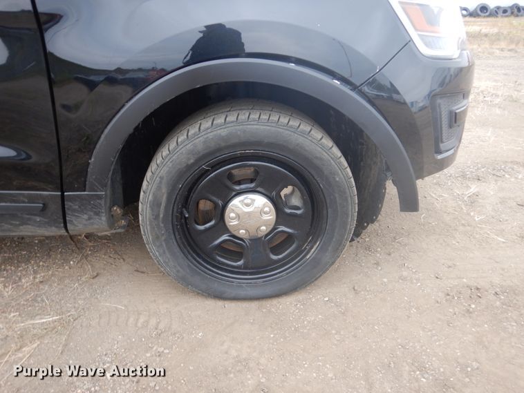 image for item FU9620 2016 Ford Explorer Police Interceptor SUV