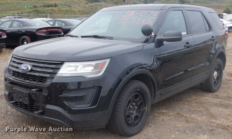 image for item FU9623 2016 Ford Explorer Police Interceptor SUV