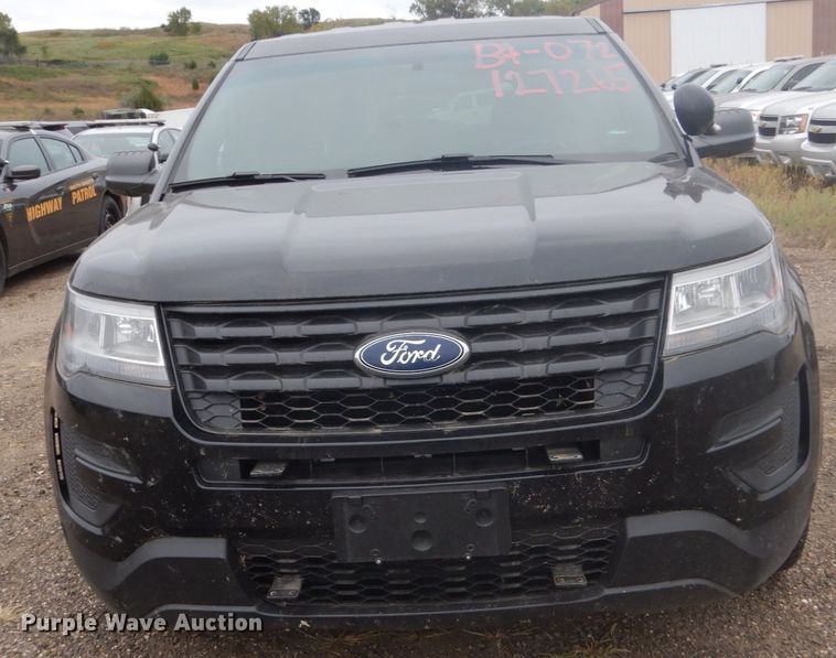 image for item FU9623 2016 Ford Explorer Police Interceptor SUV