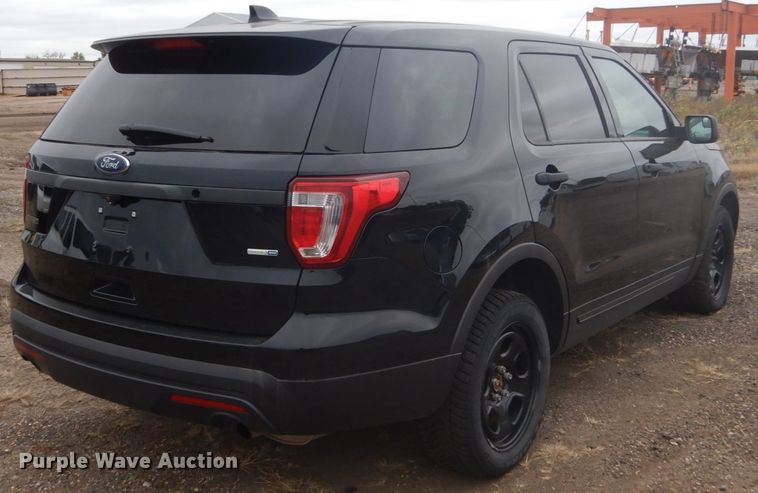 image for item FU9623 2016 Ford Explorer Police Interceptor SUV