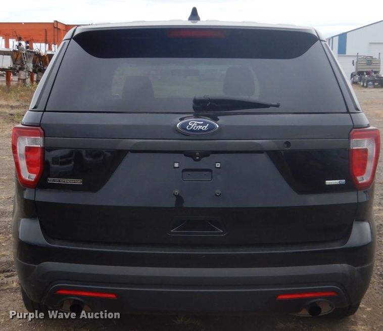 image for item FU9623 2016 Ford Explorer Police Interceptor SUV