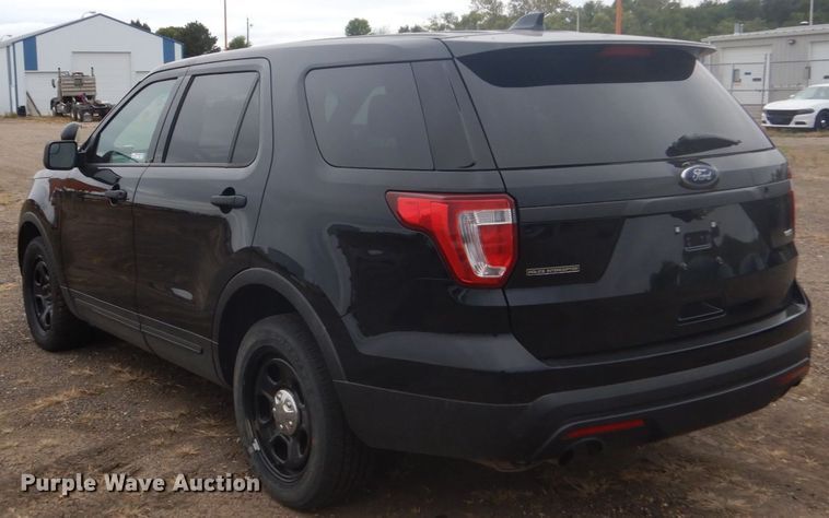image for item FU9623 2016 Ford Explorer Police Interceptor SUV