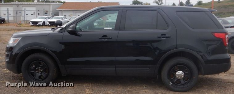 image for item FU9623 2016 Ford Explorer Police Interceptor SUV