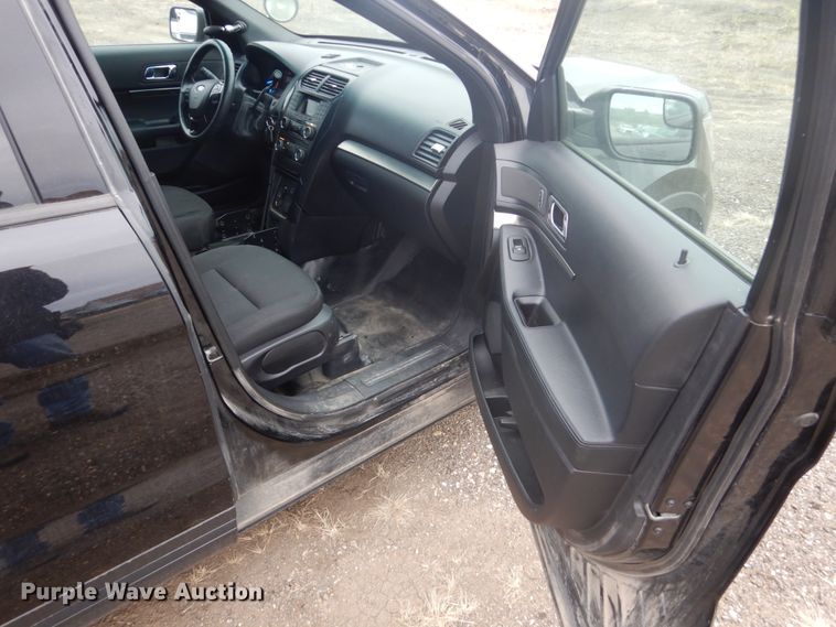 image for item FU9623 2016 Ford Explorer Police Interceptor SUV