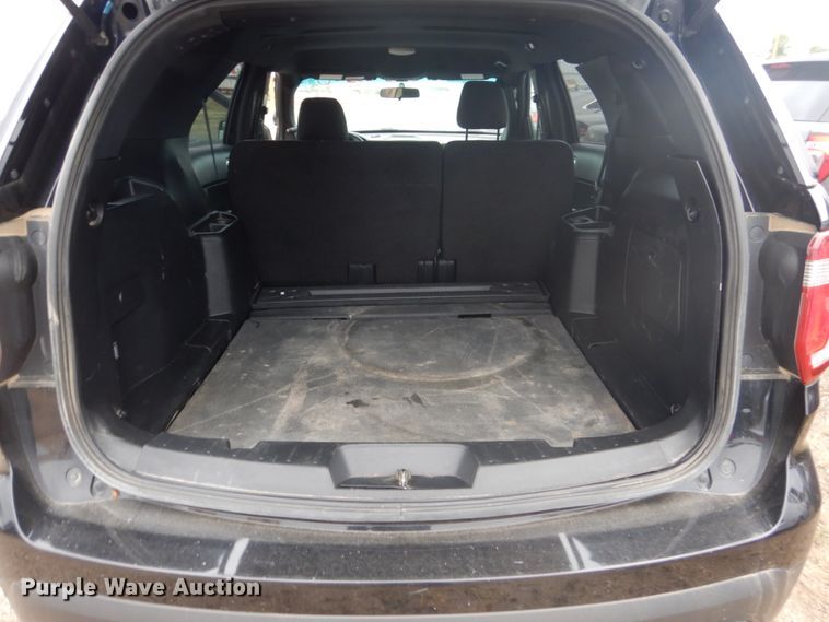 image for item FU9623 2016 Ford Explorer Police Interceptor SUV