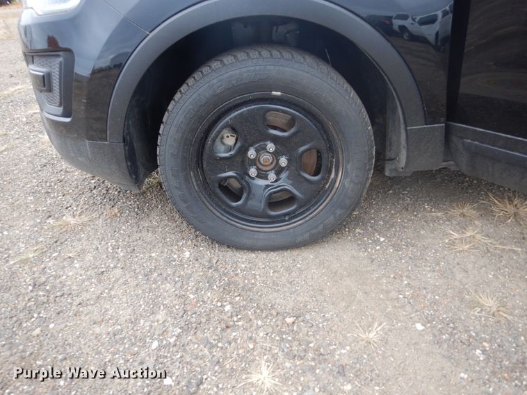 image for item FU9623 2016 Ford Explorer Police Interceptor SUV