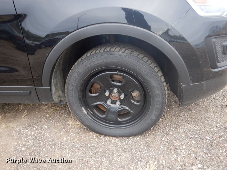 image for item FU9623 2016 Ford Explorer Police Interceptor SUV