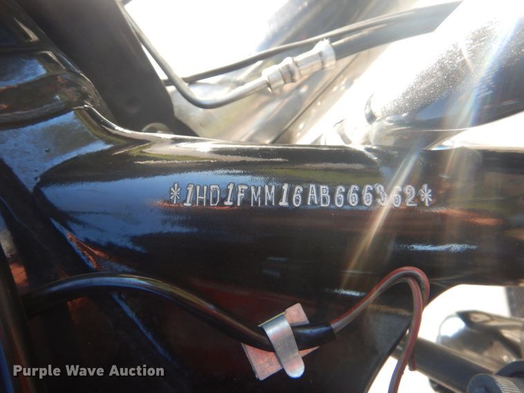 image for item GC9584 2010 Harley Davidson Electra Glide motorcycle