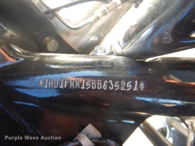 image for item GC9585 2011 Harley Davidson Electra Glide motorcycle