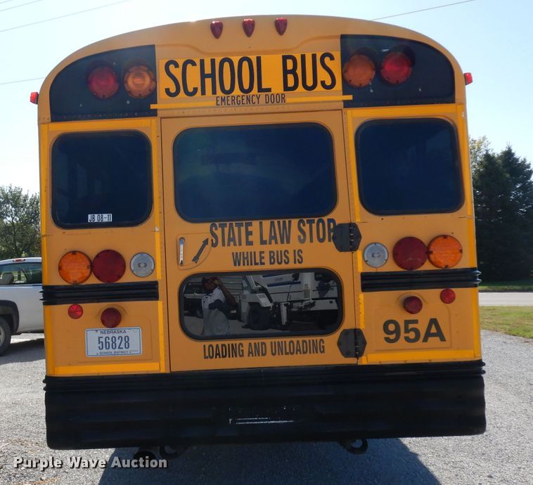 image for item GI9361 1996 Blue Bird TC2000 school bus