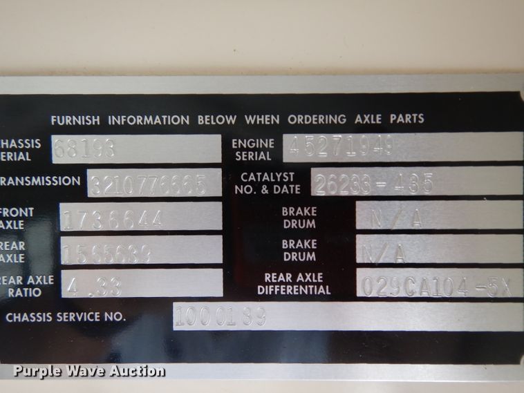 image for item GI9361 1996 Blue Bird TC2000 school bus