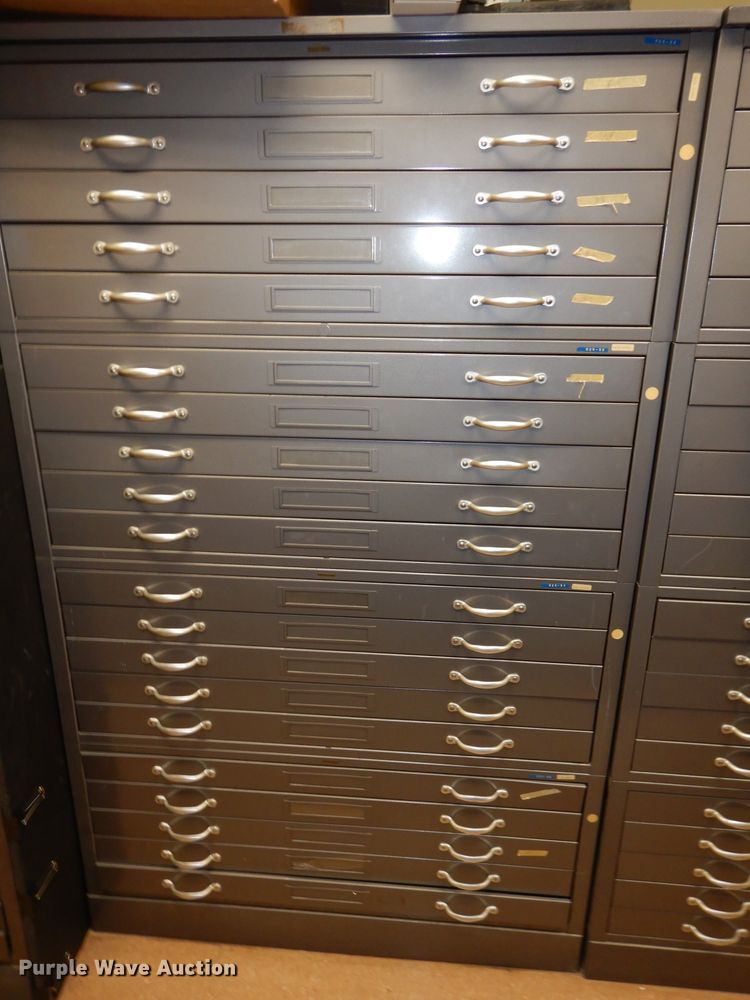 image for item GJ9896 (10) five drawer cabinets