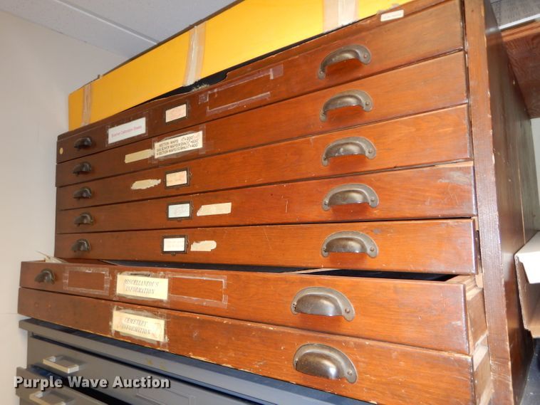 image for item GJ9897 (10) five drawer cabinets