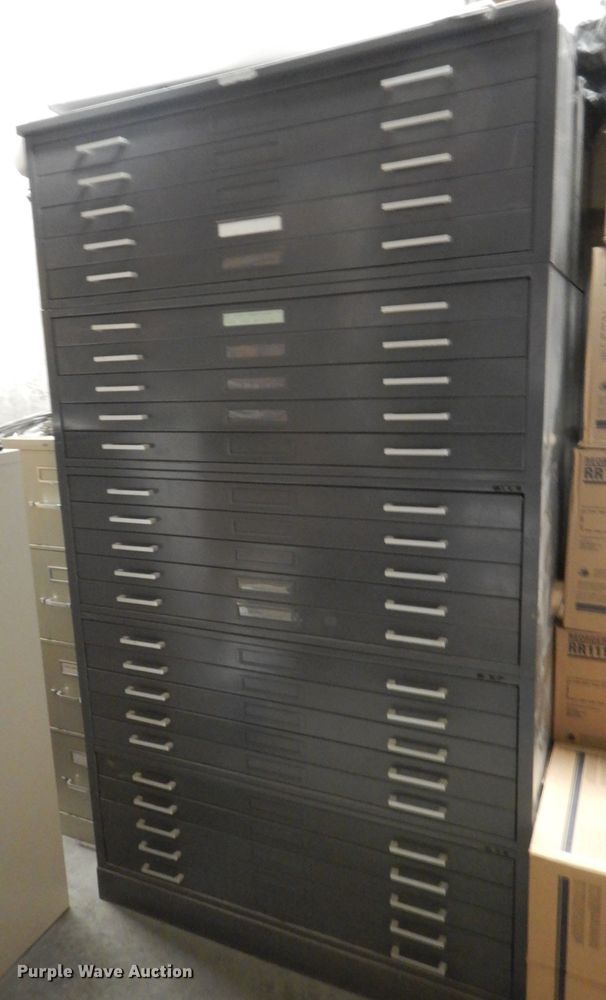 image for item GJ9897 (10) five drawer cabinets