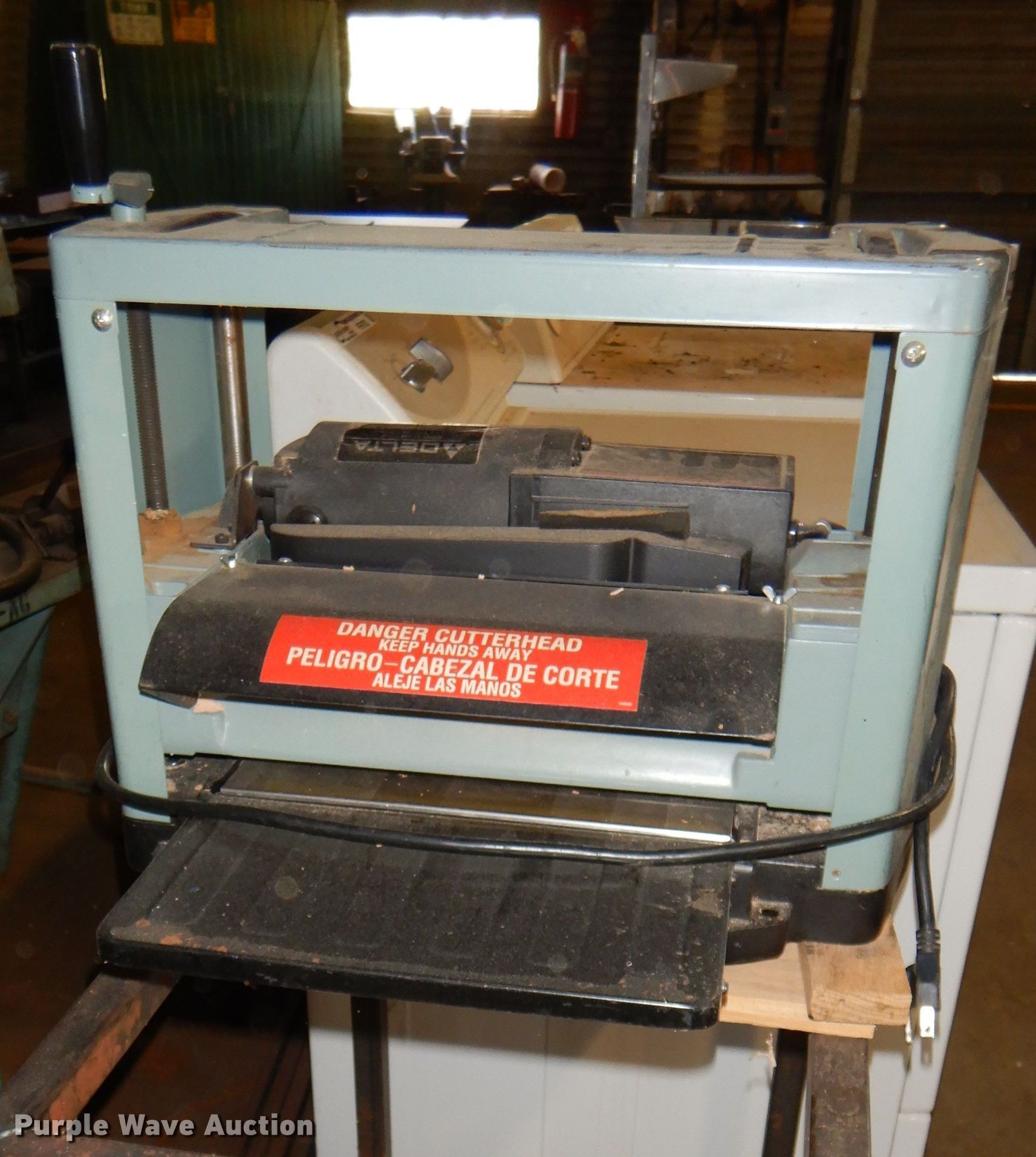 Delta 22540 planer in Miltonvale, KS Item FF9703 sold Purple Wave