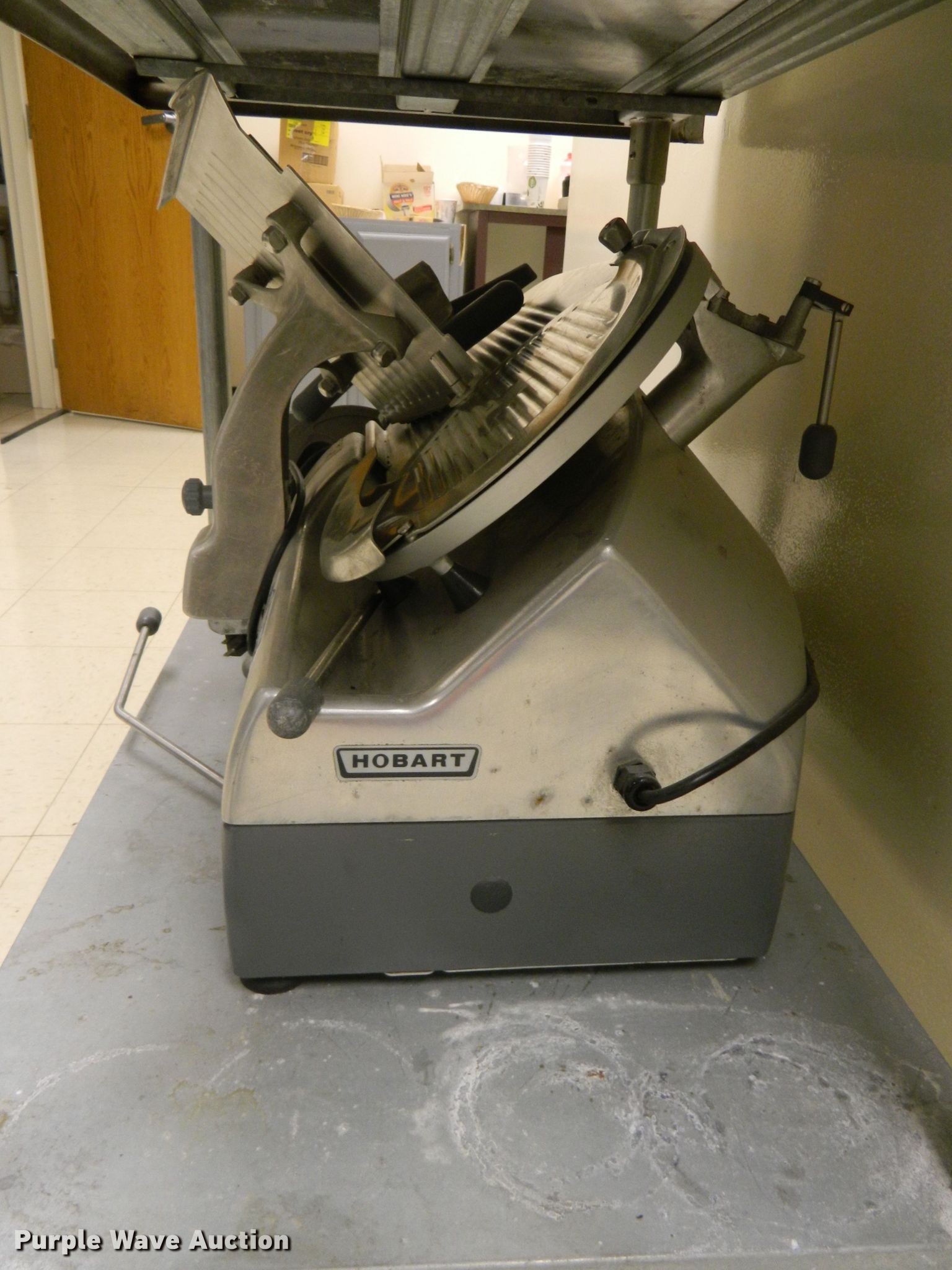 Hobart 2712 meat slicer in Hays, KS Item GE9826 sold Purple Wave