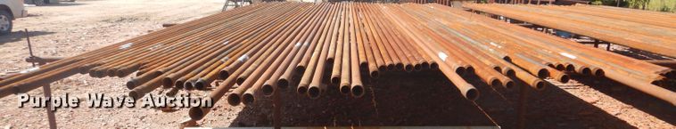 image for item DD4514 Approximately 63 oilfield pipes
